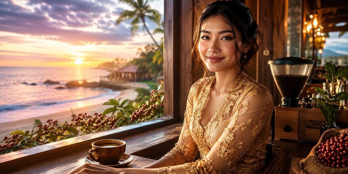 Pengguna mengakses platform taruhan sambil menikmati kopi di warung kopi yang nyaman